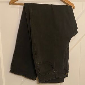 NWT Universal Standard washed black Etta high rise straight jeans